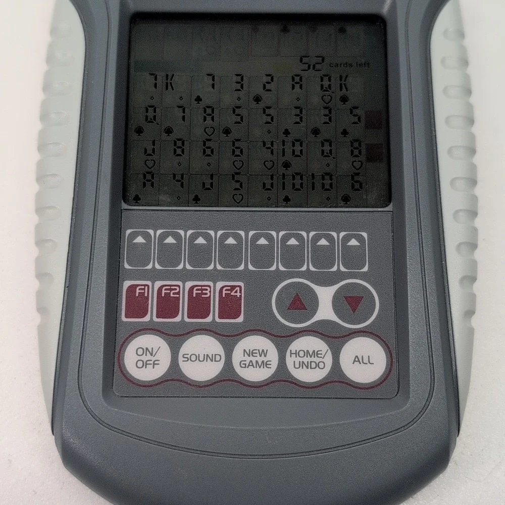 Bicycle FreeCell Illuminated Touch Pad‎ Electronic Hand Held Video Game TESTED